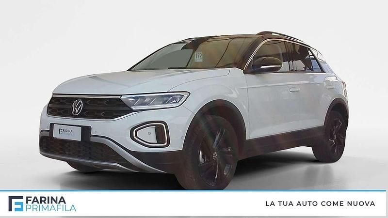 Bianco tetto nero Nuova 2025 VW T-Roc Sport SUV | 23.900 € (Super prezzo) - Immagine 1/4