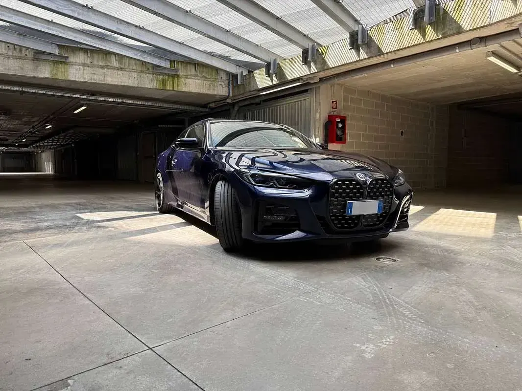 Usata BMW 420 Coupé M Sport 190 CV (139 kW) 2021 Blu/azzurro Coupé