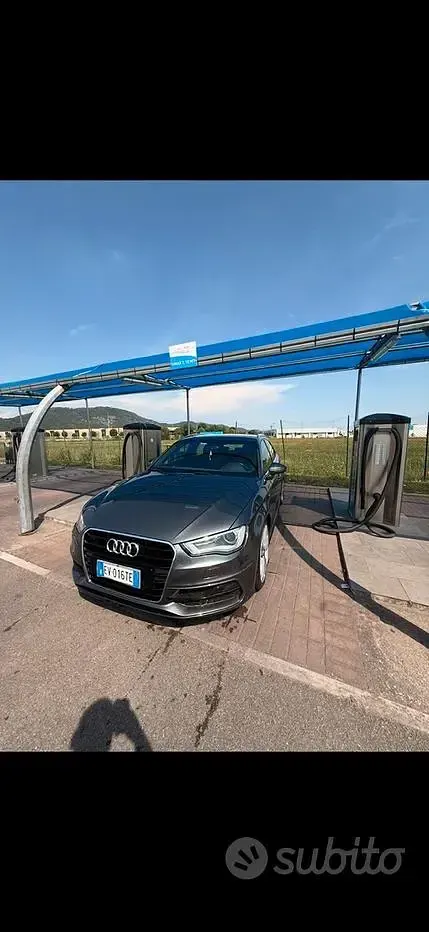 Usata Audi A3 Attraction 150 CV (110 kW) 2014 Grigio Berlina