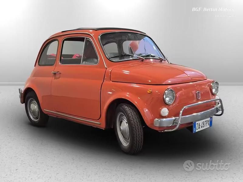 Usata Fiat 500 1970 Rosso Utilitaria