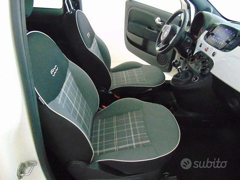 Usata Fiat 500 Lounge 69 CV (50 kW) 2021 Bianco Utilitaria