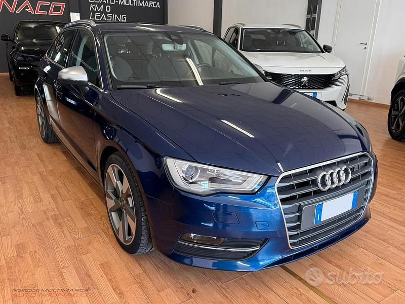 Usata Audi A3 S-Line 150 CV (110 kW) 2016 Blu Berlina