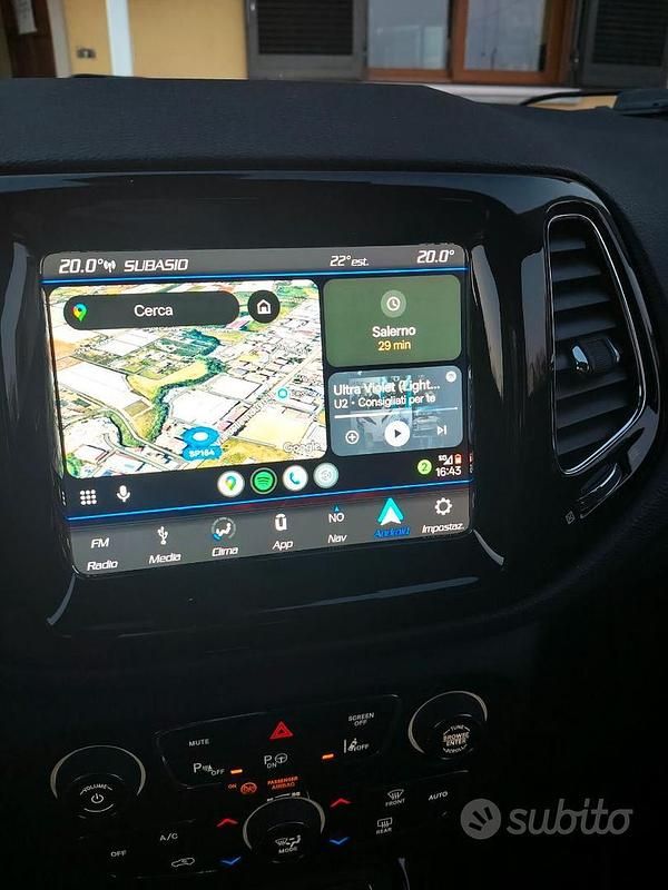 Usata Jeep Compass Limited 140 CV (102 kW) 2018 Grigio SUV