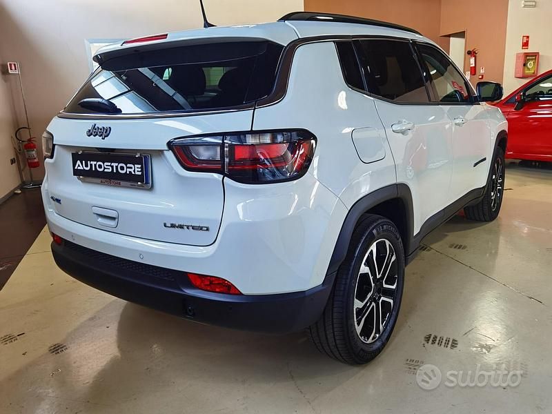 Usata Jeep Compass Limited 130 CV (95 kW) 2021 Bianco SUV