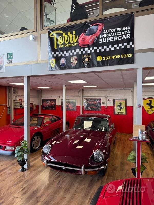 Usata Jaguar E-Type 250 CV (183 kW) 1970 Rosso Coupé