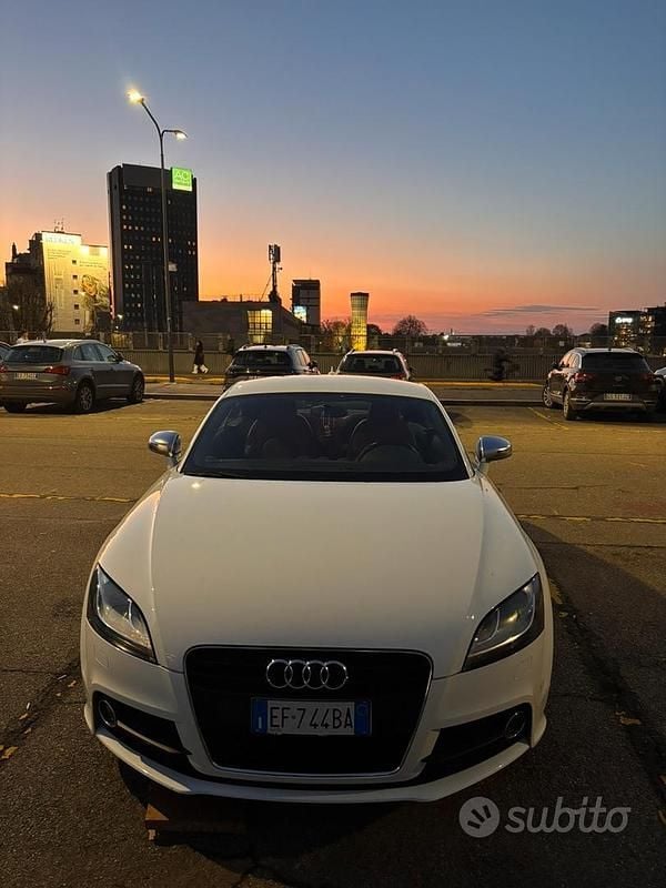 Usata Audi TT Advanced Plus 211 CV (155 kW) 2010 Bianco Coupé