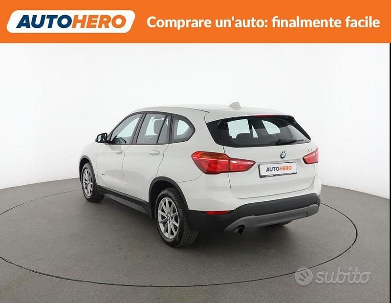 Usata BMW X1 Advantage 136 CV (100 kW) 2016 Bianco SUV