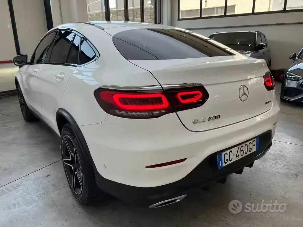 Usata Mercedes GLC200 Premium 197 CV (144 kW) 2020 Bianco SUV