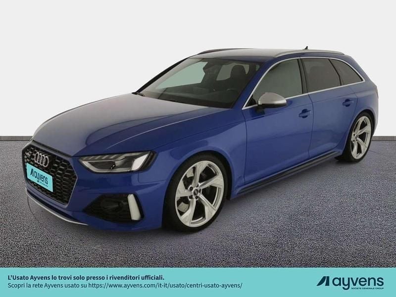 Usata Audi RS4 450 CV (330 kW) 2022 Blu Station wagon