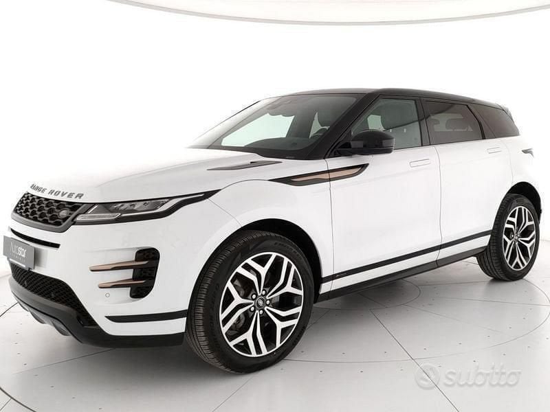 Bianco Usata 2020 Land Rover Range Rover evoque R-Dynamic SUV | 30.900 € (Buon prezzo) - Immagine 1/4