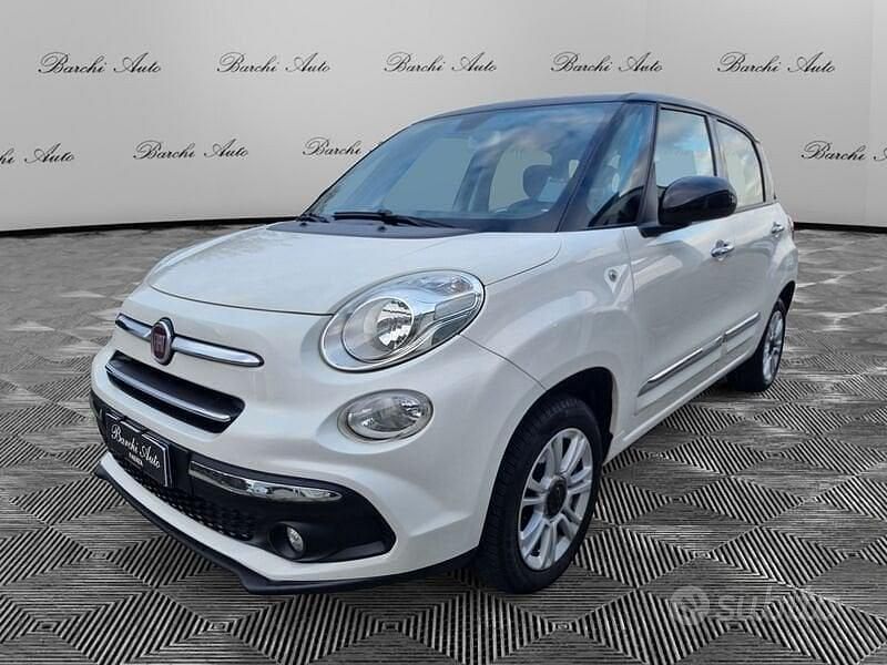 Usata Fiat 500L Lounge 84 CV (61 kW) 2017 Bianco Monovolume