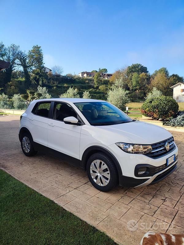 Usata VW T-Cross 95 CV (69 kW) 2020 Bianco SUV