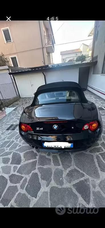 Usata BMW Z4 192 CV (141 kW) 2004 Nero Cabrio