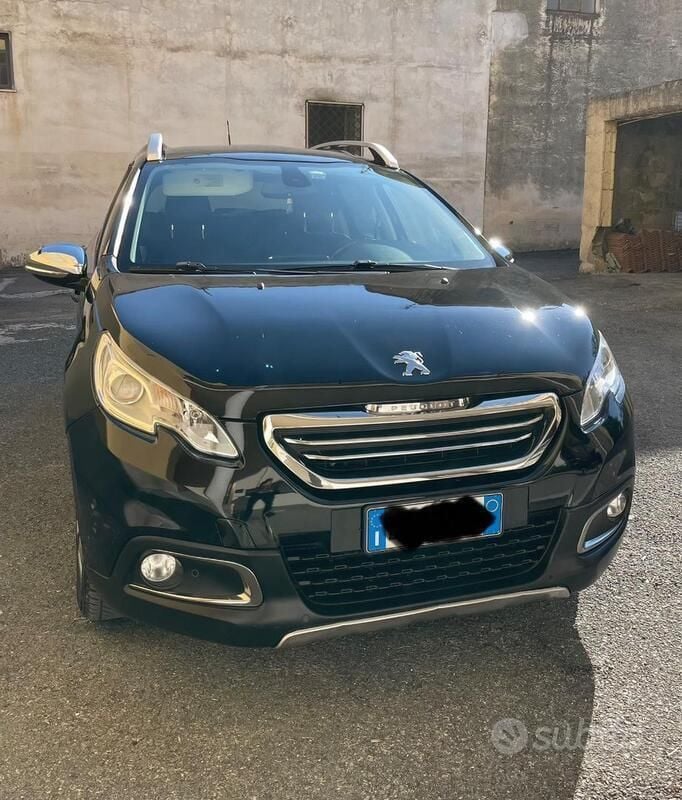 Usata Peugeot 2008 92 CV (67 kW) 2013 Nero SUV