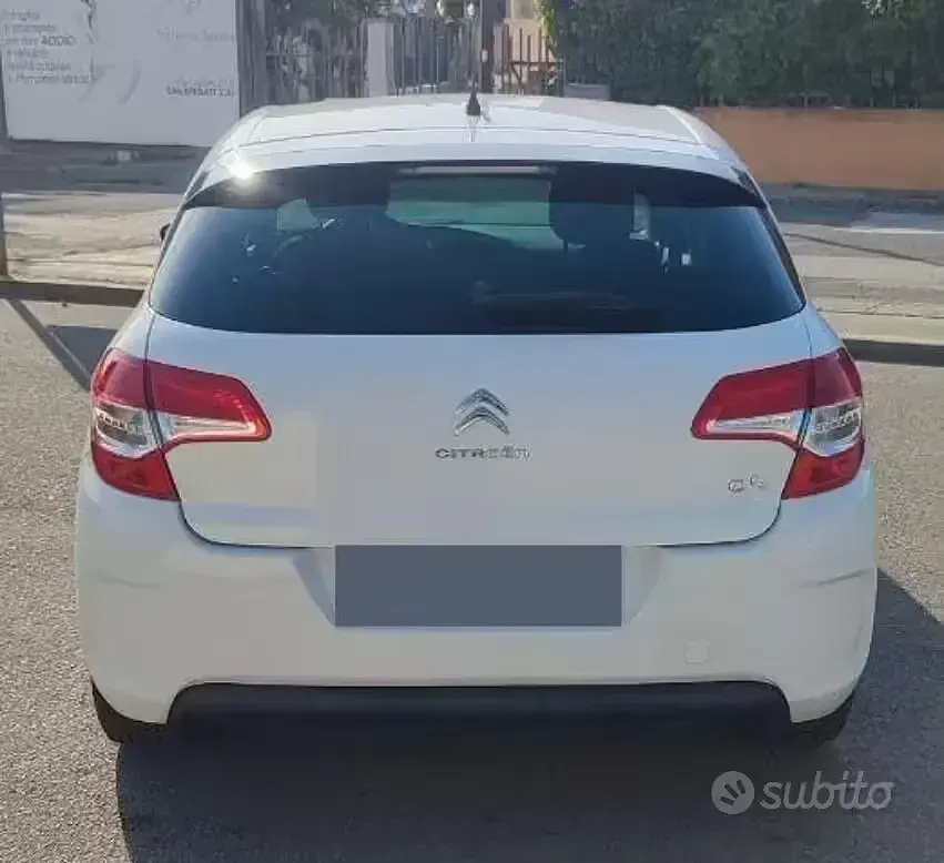 Usata Citroën C4 90 CV (66 kW) 2012 Bianco Berlina