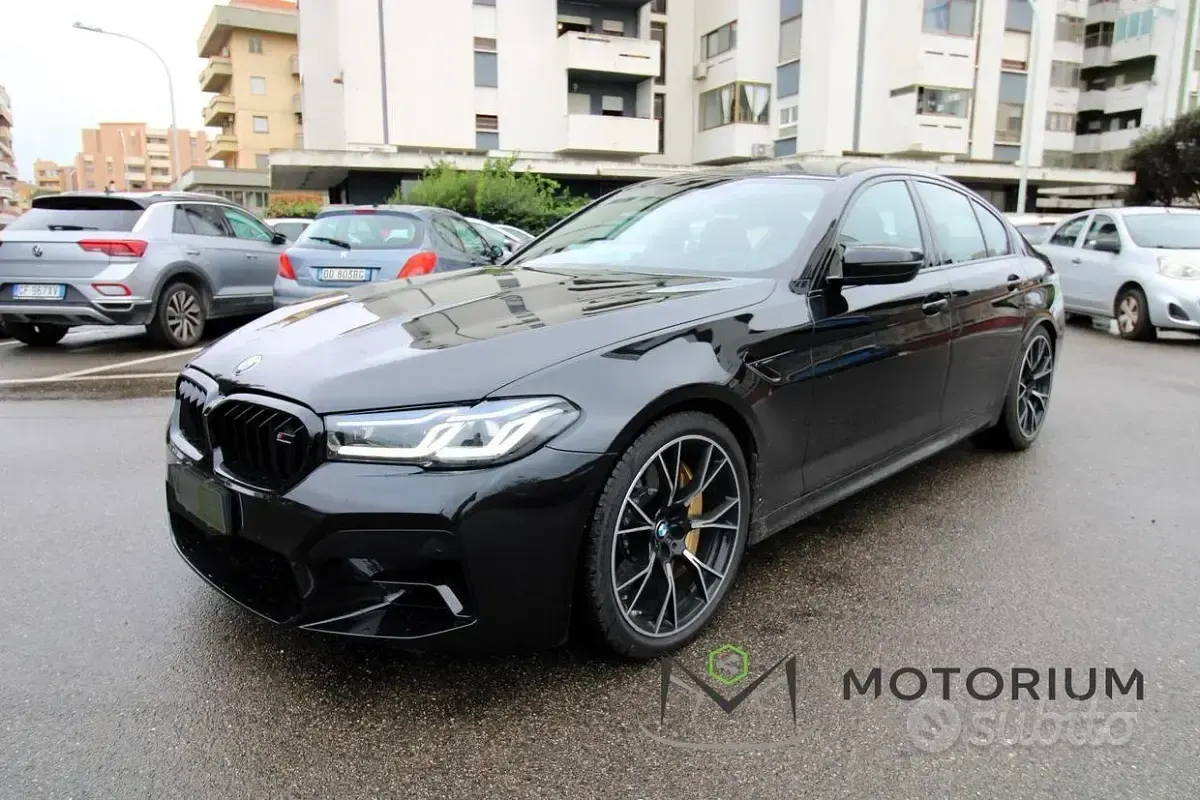 Begagnad BMW M5 Competition Edition 625 HK (459 kW) 2022 Svart Sedan