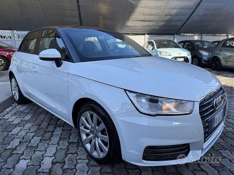 Usata Audi A1 95 CV (69 kW) 2016 Bianco Berlina