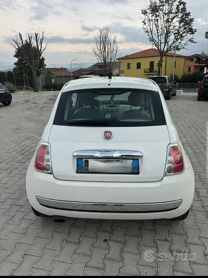 Usata Fiat 500 69 CV (50 kW) 2008 Bianco