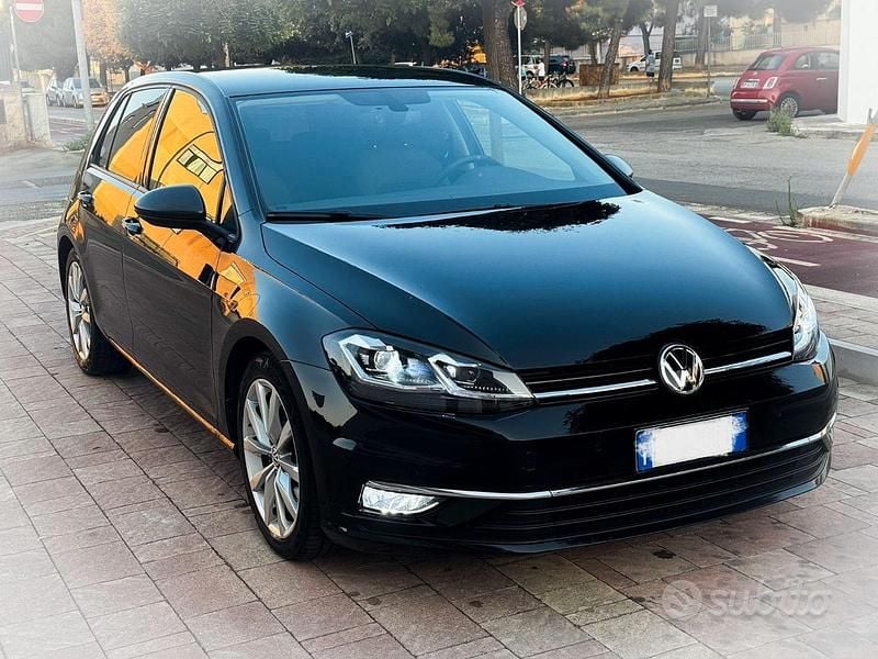 Usata VW Golf VII 150 CV (110 kW) 2019 Nero Berlina