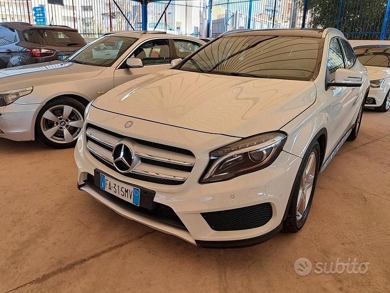 Käytetty Mercedes GLA220 AMG 170 HP (125 kW) 2015 Valkoinen Katumaasturi