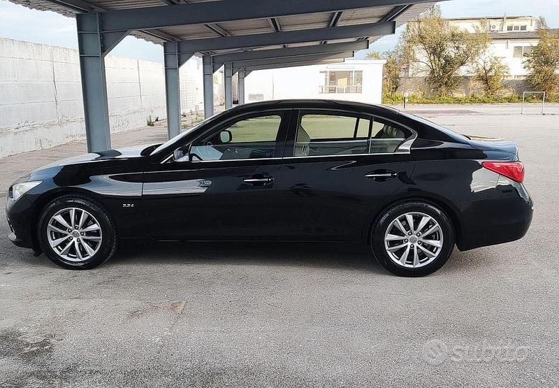 Usata Infiniti Q50 170 CV (125 kW) 2014 Nero Berlina