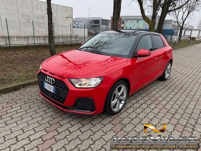 Usata Audi A1 95 CV (69 kW) 2021 Rosso Berlina