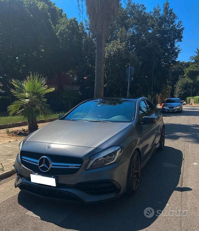 Usata Mercedes A45 AMG AMG 381 CV (280 kW) 2017 Grigio Berlina