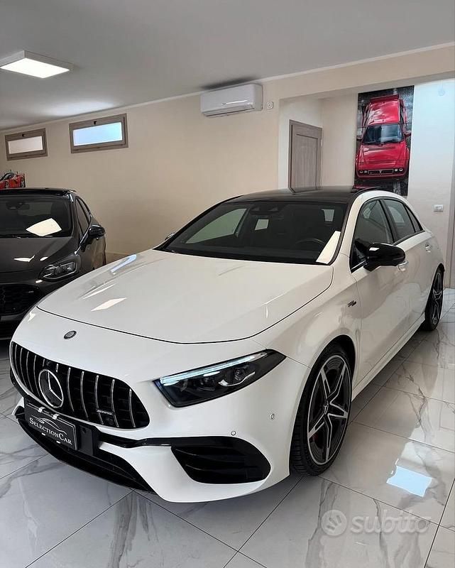 Usata Mercedes A45 AMG Premium Plus 421 CV (309 kW) 2023 Bianco Berlina