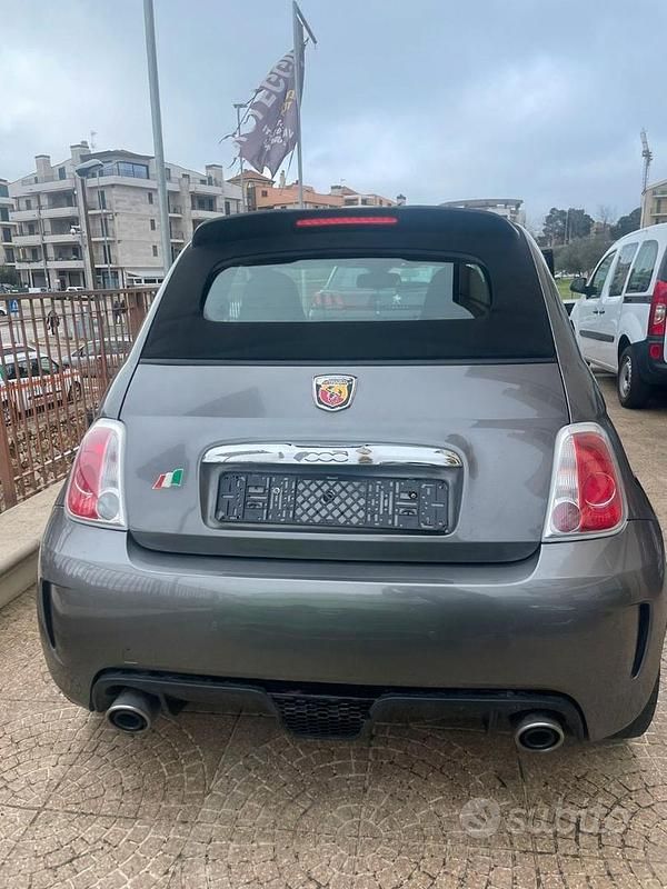 Usata Abarth 500C 140 CV (102 kW) 2012 Grigio Cabrio
