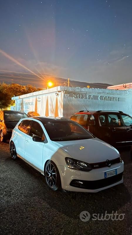 Usata VW Polo GTI 179 CV (131 kW) 2012 Bianco Berlina