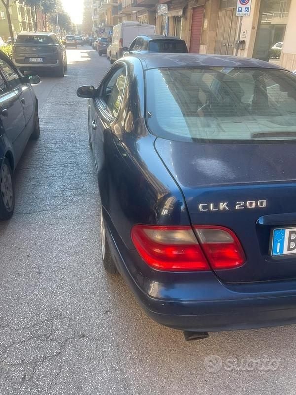 Usata Mercedes CLK200 1999 Blu