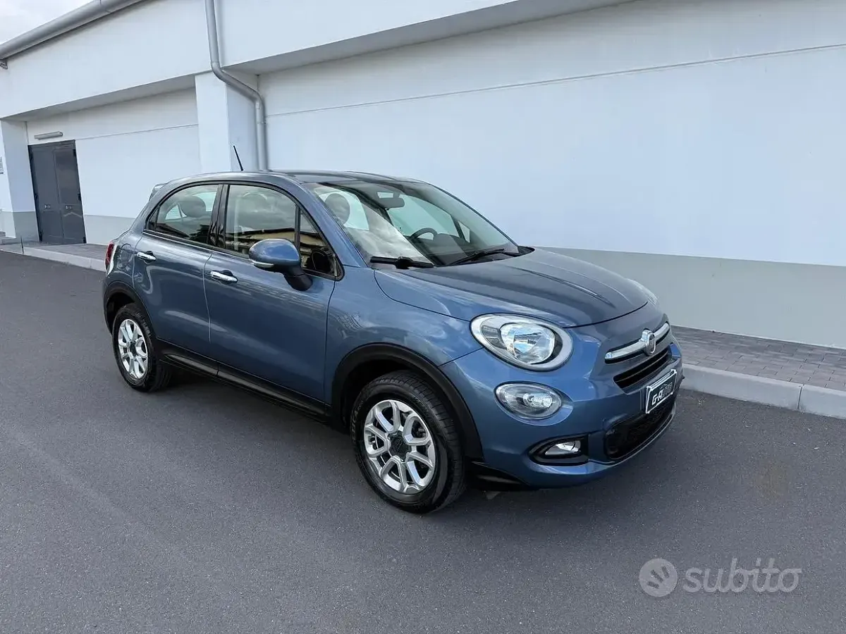 Usata Fiat 500X 95 CV (69 kW) 2018 Blu SUV