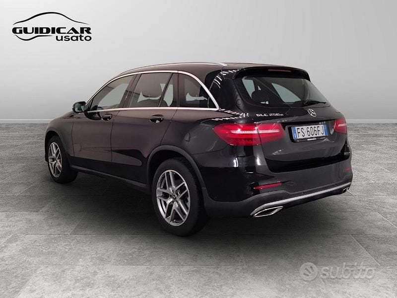 Usata Mercedes GLC250 Premium 204 CV (150 kW) 2018 Nero SUV