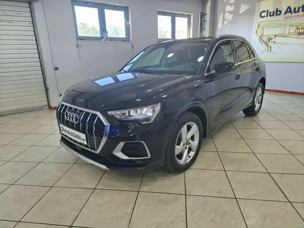 Usata Audi Q3 Advanced 150 CV (110 kW) 2021 Nero metallic SUV