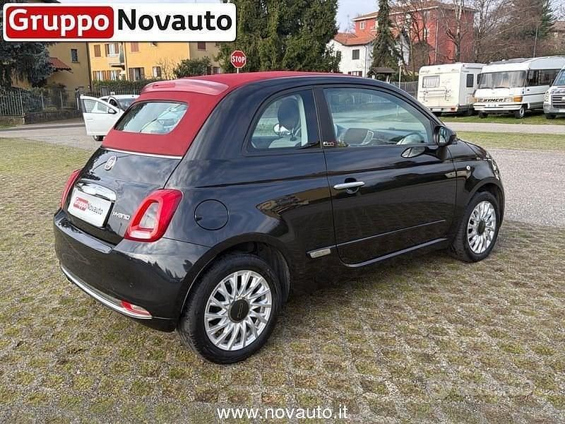 Usata Fiat 500C Lounge 70 CV (51 kW) 2021 Nero Cabrio