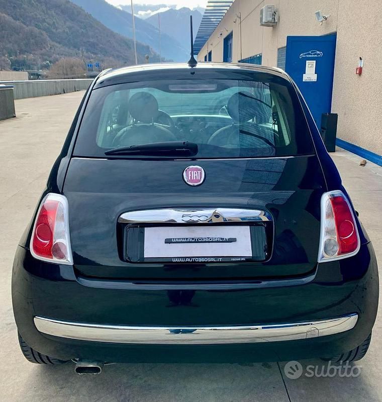 Usata Fiat 500 Lounge 69 CV (50 kW) 2014 Nero perlato Utilitaria