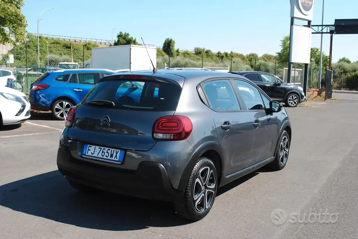 Usata Citroën C3 Feel 82 CV (60 kW) 2017 Grigio Berlina