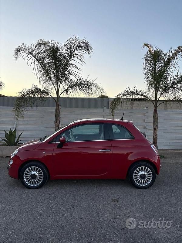 Usata Fiat 500 69 CV (50 kW) 2013 Rosso Berlina
