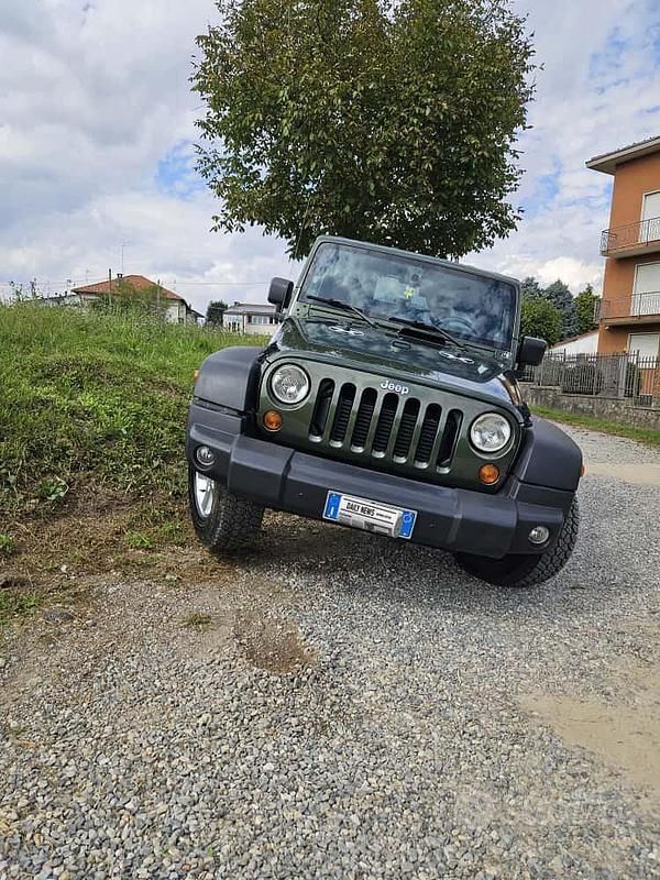Usata Jeep Wrangler Sahara 2007 Verde SUV