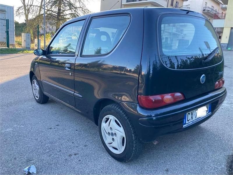 Usata Fiat Seicento Active 54 CV (39 kW) 2005 Nero Utilitaria