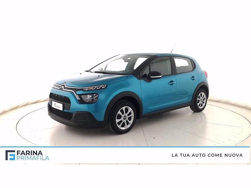 Usata Citroën C3 Feel 83 CV (61 kW) 2022 Blu Utilitaria