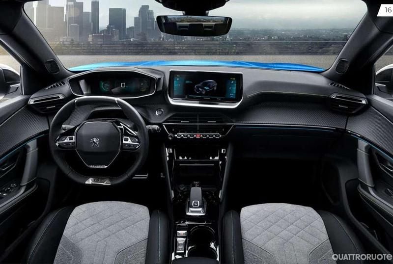 Usata Peugeot e-2008 GTi 56 kW (77 CV) 2020 Blu/azzurro SUV