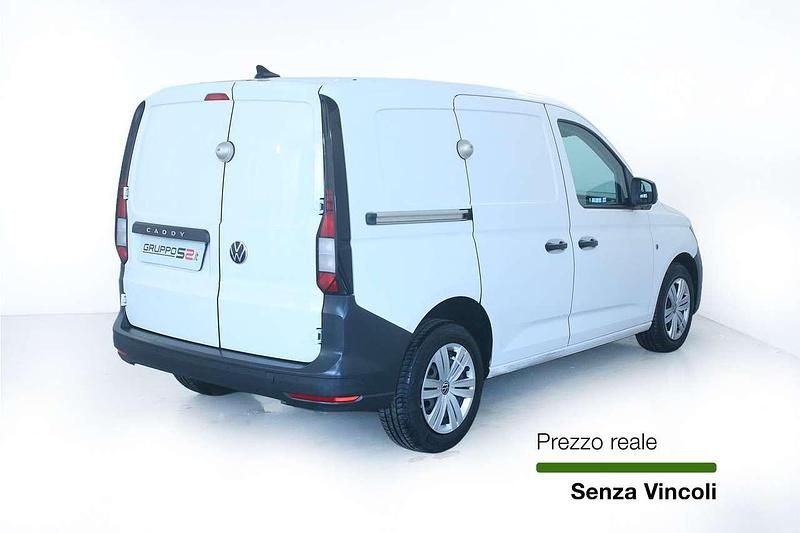 Usata VW Caddy 102 CV (75 kW) 2021 Bianco Monovolume