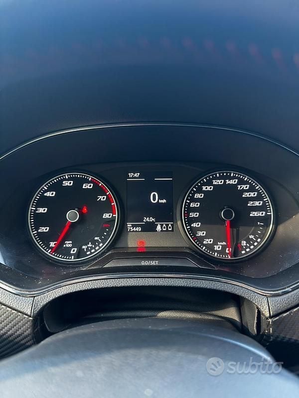 Usata Seat Ibiza FR 150 CV (110 kW) 2018 Blu Utilitaria