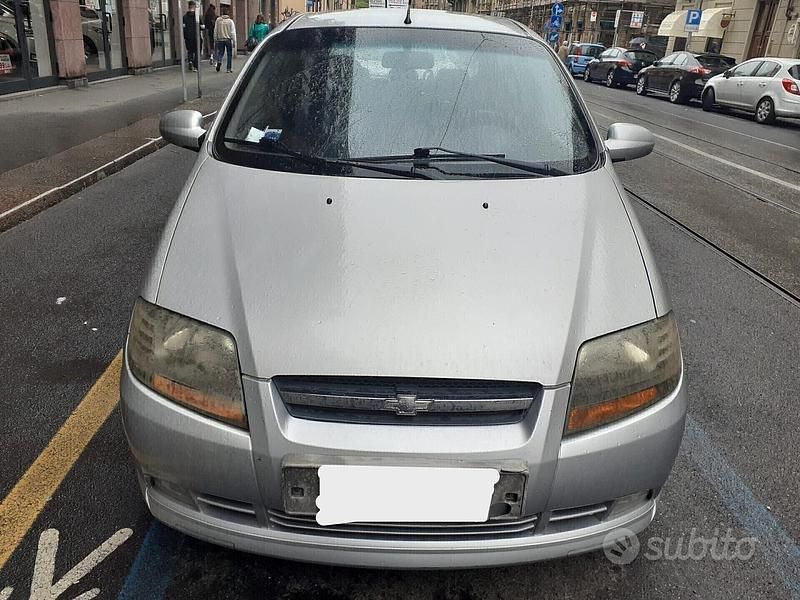 Usata Chevrolet Kalos SE 94 CV (69 kW) 2008 Grigio Berlina