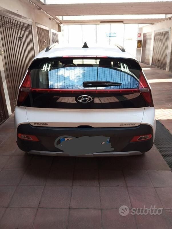 Usata Hyundai Bayon 84 CV (61 kW) 2022 Bianco SUV