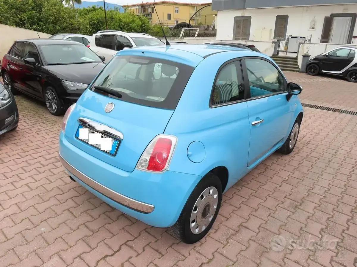 Usata Fiat 500 95 CV (69 kW) 2012 Bluazzurro Utilitaria