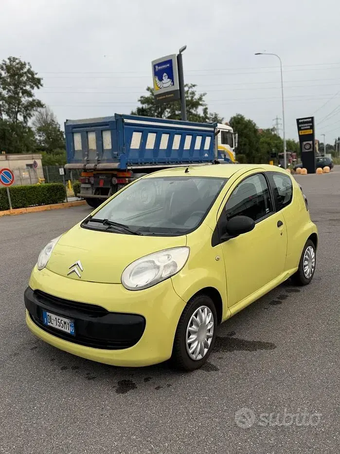 Usata Citroën C1 68 CV (50 kW) 2007 Giallo Utilitaria