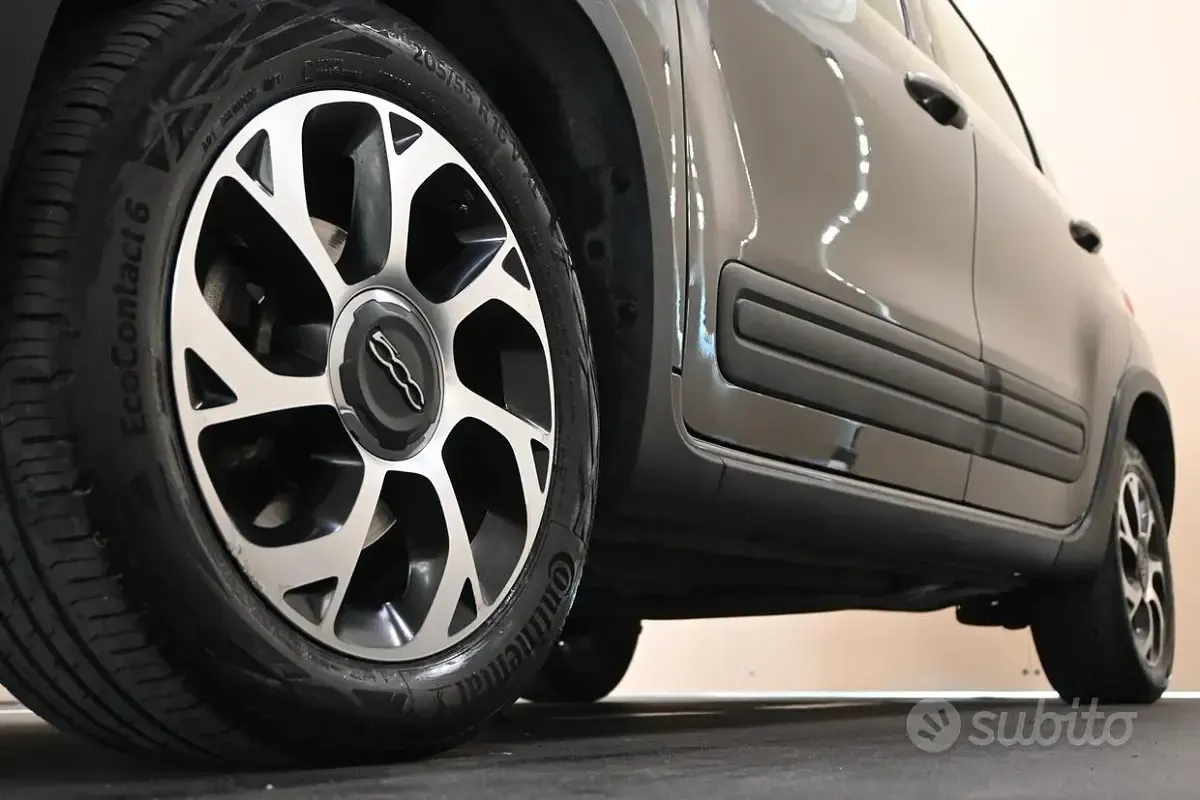 Usata Fiat 500L Cross 95 CV (69 kW) 2021 Grigio Monovolume