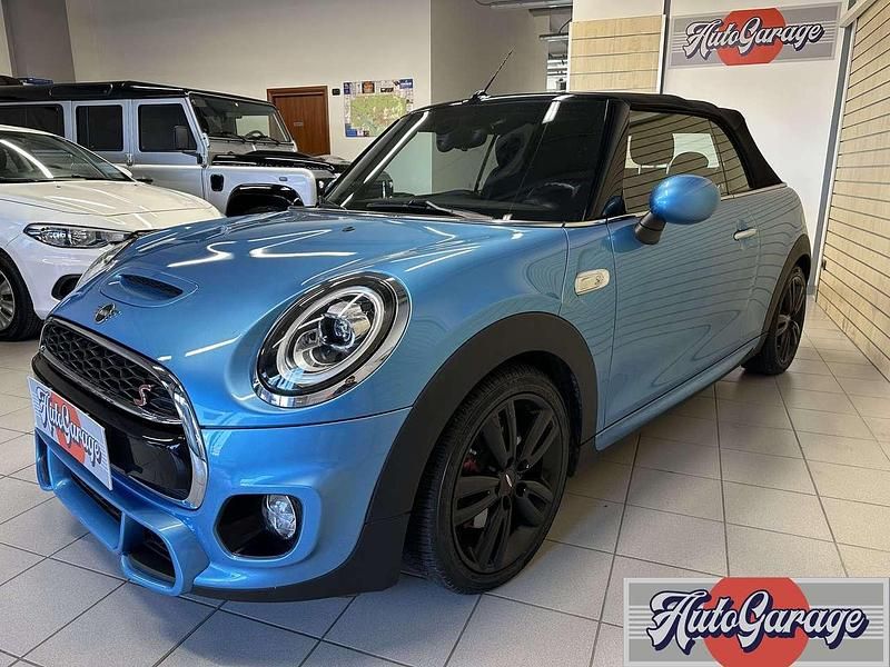Usata Mini John Cooper Works Cabriolet 192 CV (141 kW) 2019 Blu/azzurro Cabrio